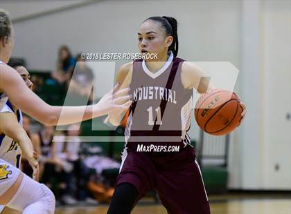 Thumbnail 3 in Industrial vs. Blanco (UIL 3A Area Playoffs) photogallery.