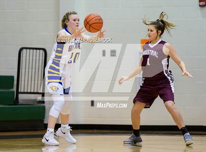 Thumbnail 3 in Industrial vs. Blanco (UIL 3A Area Playoffs) photogallery.