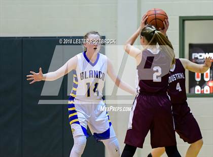 Thumbnail 2 in Industrial vs. Blanco (UIL 3A Area Playoffs) photogallery.
