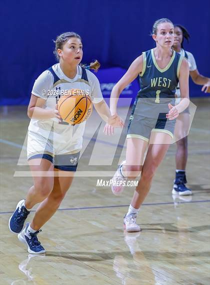 Thumbnail 3 in Bishop Moore vs. West Forsyth (She Got Game Classic) photogallery.