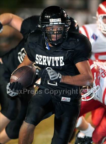 Thumbnail 3 in Servite vs. Mater Dei (Nike 5 Days 2 Friday) photogallery.
