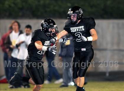 Thumbnail 2 in Servite vs. Mater Dei (Nike 5 Days 2 Friday) photogallery.