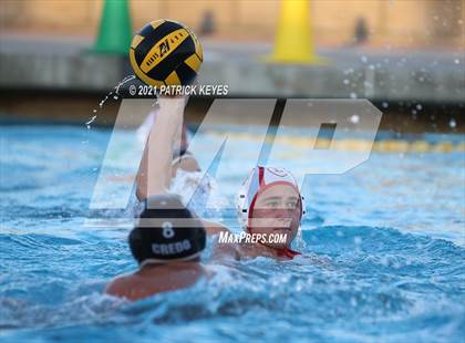 Thumbnail 1 in Orange Lutheran vs. Servite photogallery.