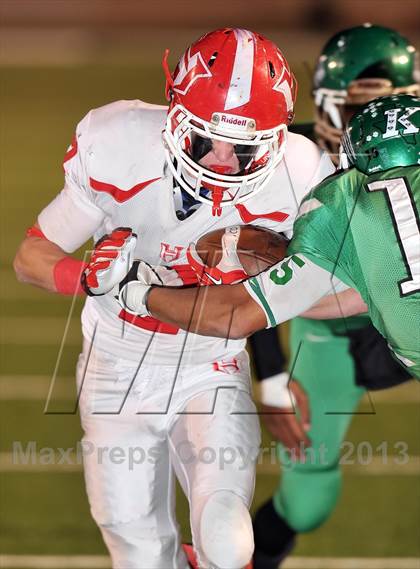 Thumbnail 1 in Hico vs. Kerens (UIL 1A Bi-District Playoff) photogallery.