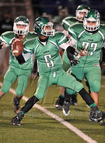 Thumbnail 2 in Hico vs. Kerens (UIL 1A Bi-District Playoff) photogallery.