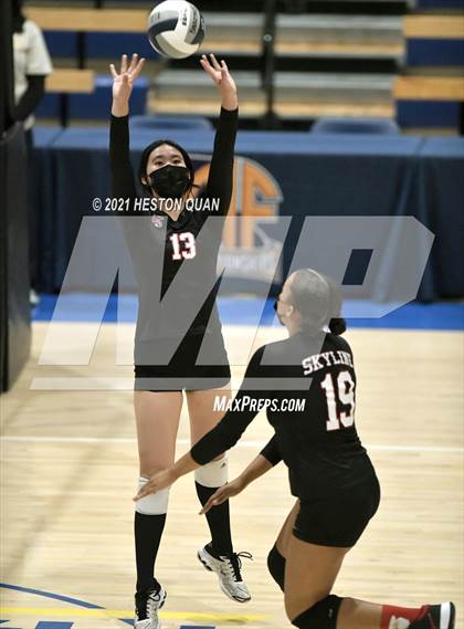 Thumbnail 1 in Skyline vs. Santa Clarita Christian (CIF State D5 Final) photogallery.