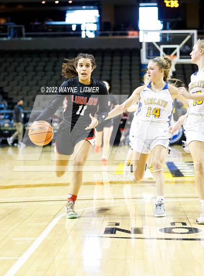 Thumbnail 1 in Ludlow vs Newport Central Catholic (9th region quarterfinals) photogallery.