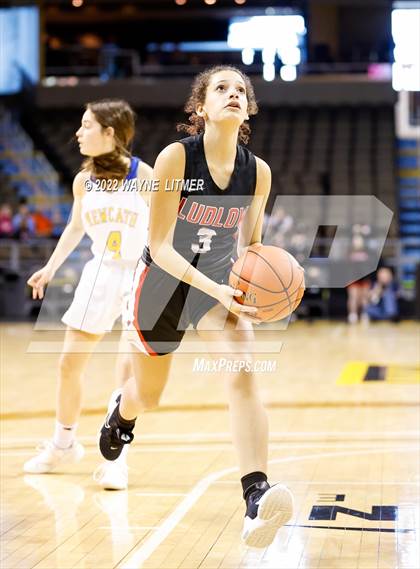 Thumbnail 2 in Ludlow vs Newport Central Catholic (9th region quarterfinals) photogallery.