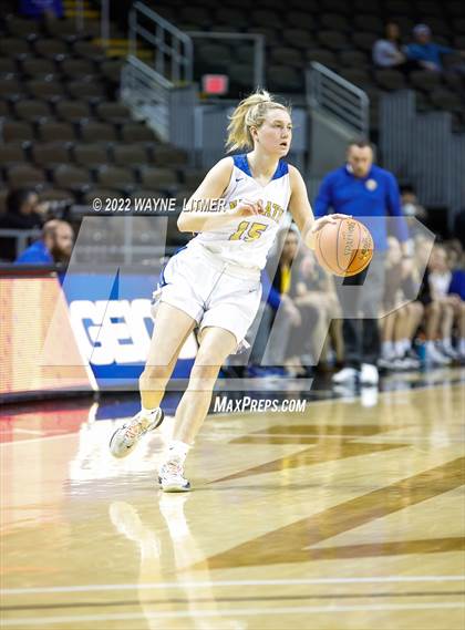 Thumbnail 2 in Ludlow vs Newport Central Catholic (9th region quarterfinals) photogallery.