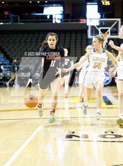 Thumbnail 3 in Ludlow vs Newport Central Catholic (9th region quarterfinals) photogallery.