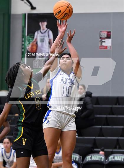 Thumbnail 2 in Vanden vs. La Jolla Country Day (St. Mary's MLK Showcase) photogallery.