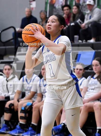 Thumbnail 3 in Vanden vs. La Jolla Country Day (St. Mary's MLK Showcase) photogallery.
