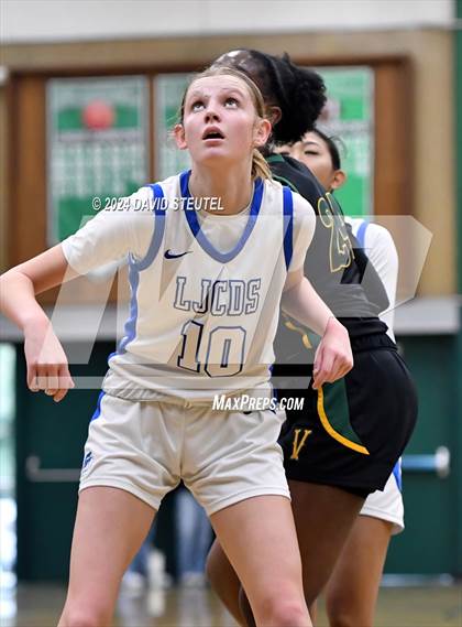 Thumbnail 3 in Vanden vs. La Jolla Country Day (St. Mary's MLK Showcase) photogallery.