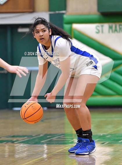 Thumbnail 3 in Vanden vs. La Jolla Country Day (St. Mary's MLK Showcase) photogallery.