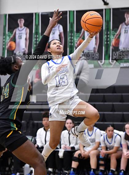 Thumbnail 3 in Vanden vs. La Jolla Country Day (St. Mary's MLK Showcase) photogallery.