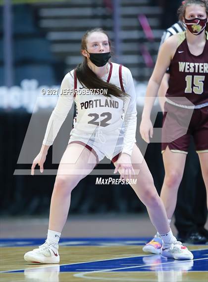 Thumbnail 1 in Portland vs. Western (MHSAA D2 Semifinal) photogallery.