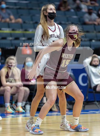 Thumbnail 1 in Portland vs. Western (MHSAA D2 Semifinal) photogallery.
