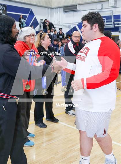 Thumbnail 1 in Arleta vs San Fernando (CIF LACS Division IV Final) photogallery.