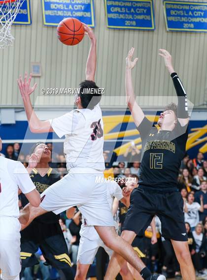 Thumbnail 2 in Arleta vs San Fernando (CIF LACS Division IV Final) photogallery.