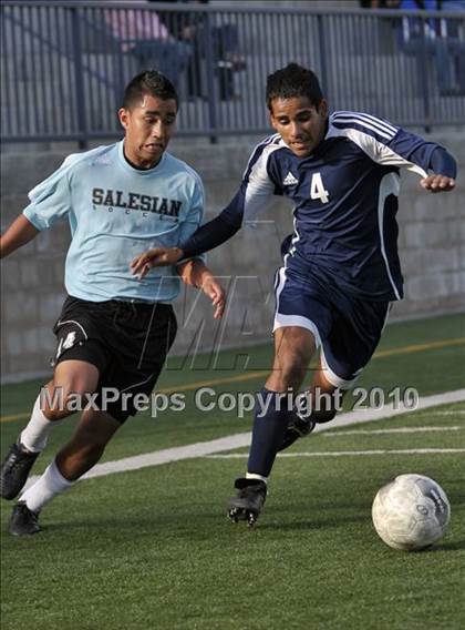 Thumbnail 3 in Baldwin Park @ Salesian (CIF SS Playoffs) photogallery.