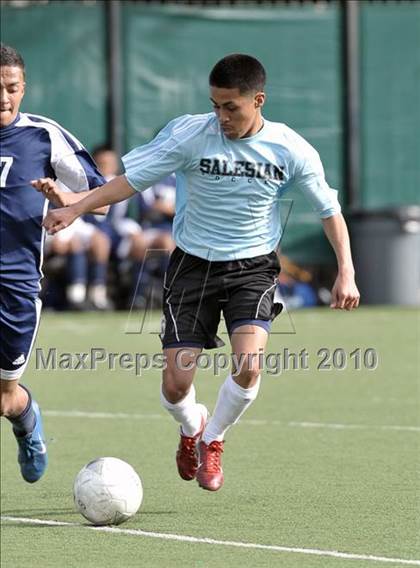 Thumbnail 2 in Baldwin Park @ Salesian (CIF SS Playoffs) photogallery.
