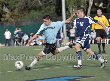 Thumbnail 1 in Baldwin Park @ Salesian (CIF SS Playoffs) photogallery.