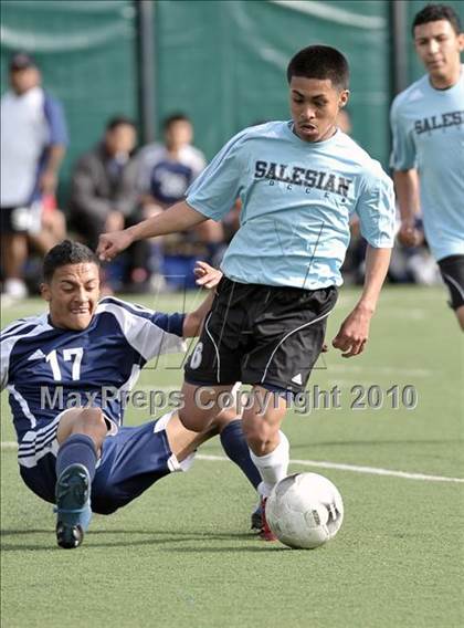 Thumbnail 3 in Baldwin Park @ Salesian (CIF SS Playoffs) photogallery.