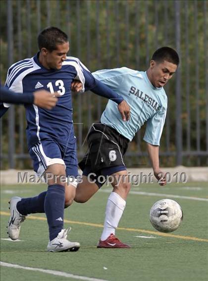 Thumbnail 1 in Baldwin Park @ Salesian (CIF SS Playoffs) photogallery.