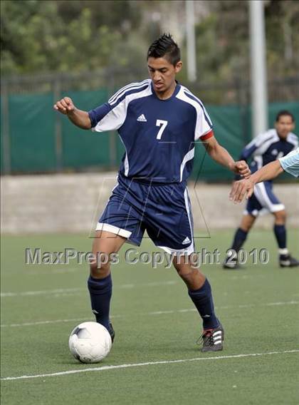 Thumbnail 1 in Baldwin Park @ Salesian (CIF SS Playoffs) photogallery.