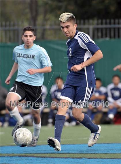 Thumbnail 1 in Baldwin Park @ Salesian (CIF SS Playoffs) photogallery.