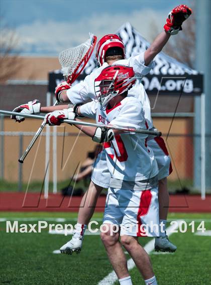 Thumbnail 1 in Regis Jesuit vs Mullen (CHSAA Quarterfinal Playoff) photogallery.