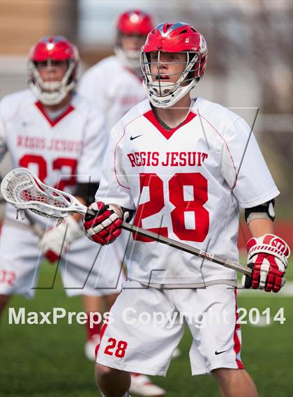 Thumbnail 1 in Regis Jesuit vs Mullen (CHSAA Quarterfinal Playoff) photogallery.