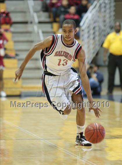 Thumbnail 3 in Salesian vs. Newark Memorial photogallery.