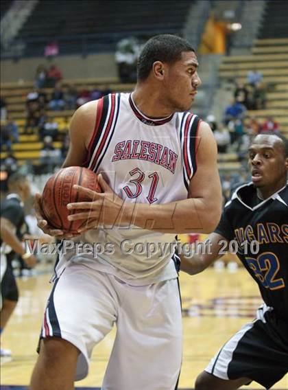 Thumbnail 1 in Salesian vs. Newark Memorial photogallery.