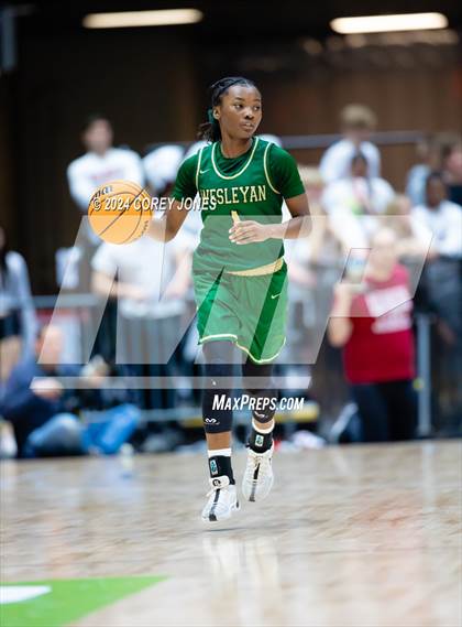 Thumbnail 3 in Wesleyan vs Hebron Christian (GHSA 3A State Championship) photogallery.