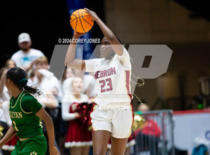Thumbnail 2 in Wesleyan vs Hebron Christian (GHSA 3A State Championship) photogallery.