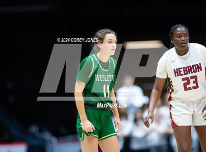 Thumbnail 2 in Wesleyan vs Hebron Christian (GHSA 3A State Championship) photogallery.