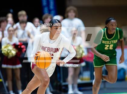 Thumbnail 2 in Wesleyan vs Hebron Christian (GHSA 3A State Championship) photogallery.