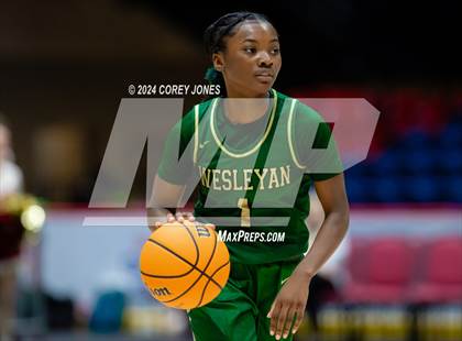 Thumbnail 2 in Wesleyan vs Hebron Christian (GHSA 3A State Championship) photogallery.