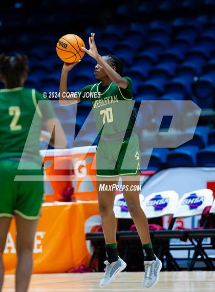 Thumbnail 1 in Wesleyan vs Hebron Christian (GHSA 3A State Championship) photogallery.