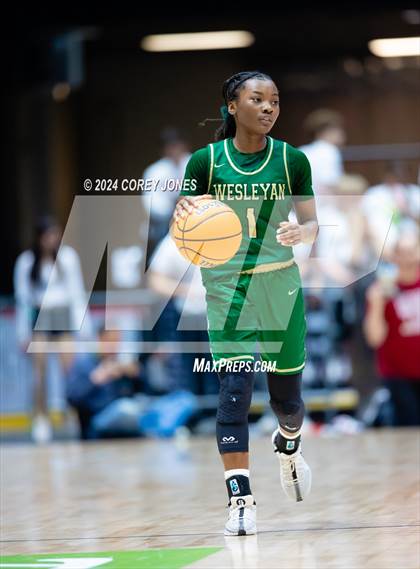 Thumbnail 3 in Wesleyan vs Hebron Christian (GHSA 3A State Championship) photogallery.