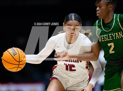 Thumbnail 3 in Wesleyan vs Hebron Christian (GHSA 3A State Championship) photogallery.
