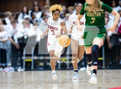 Thumbnail 1 in Wesleyan vs Hebron Christian (GHSA 3A State Championship) photogallery.