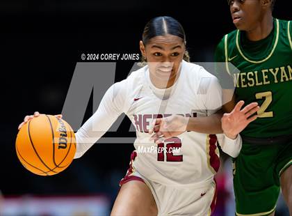 Thumbnail 1 in Wesleyan vs Hebron Christian (GHSA 3A State Championship) photogallery.