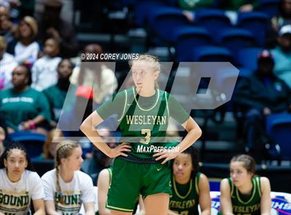 Thumbnail 3 in Wesleyan vs Hebron Christian (GHSA 3A State Championship) photogallery.