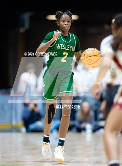 Thumbnail 3 in Wesleyan vs Hebron Christian (GHSA 3A State Championship) photogallery.