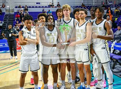 Thumbnail 2 in Paul VI vs. Link Academy (City of Palms Classic) photogallery.