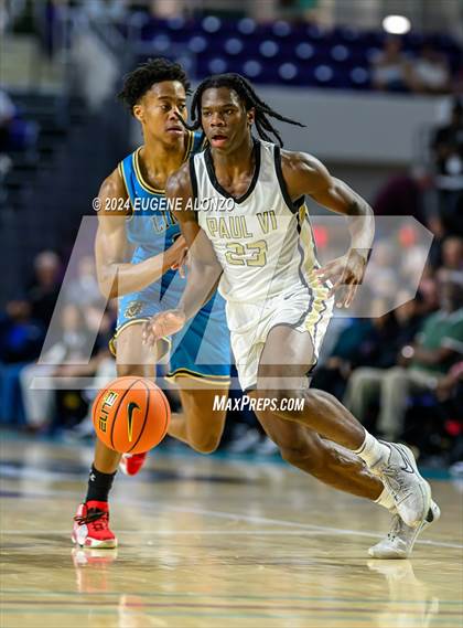 Thumbnail 3 in Paul VI vs. Link Academy (City of Palms Classic) photogallery.