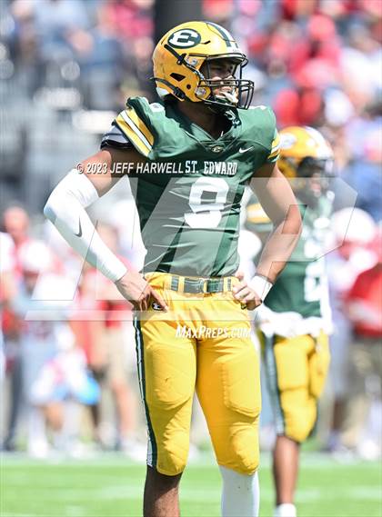 Thumbnail 1 in Center Grove vs. St. Edward photogallery.