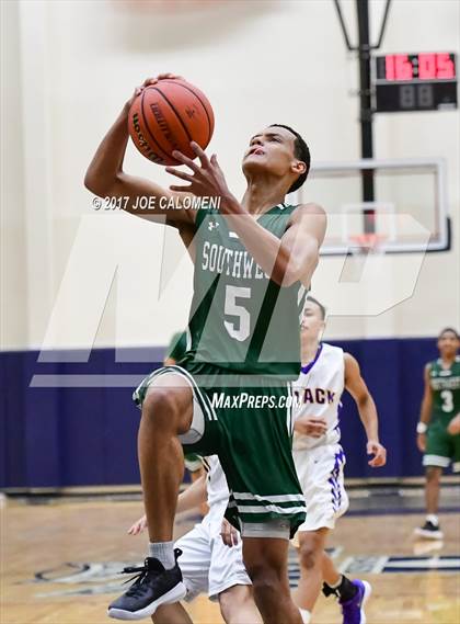 Thumbnail 1 in Brackenridge Vs Southwest (SAISD Invitational) photogallery.